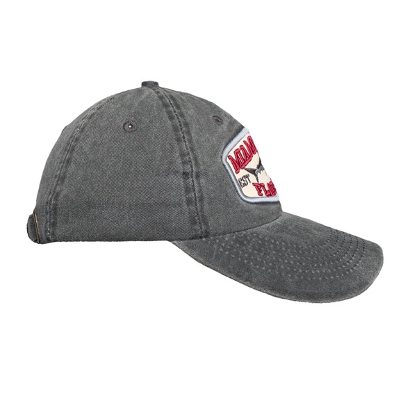 Robin Ruth Miami Beach Women's Baseball Cap Relaxed Cotton Grey Adjustable - Picture 2 of 6